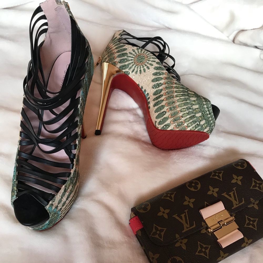 New platform heels.